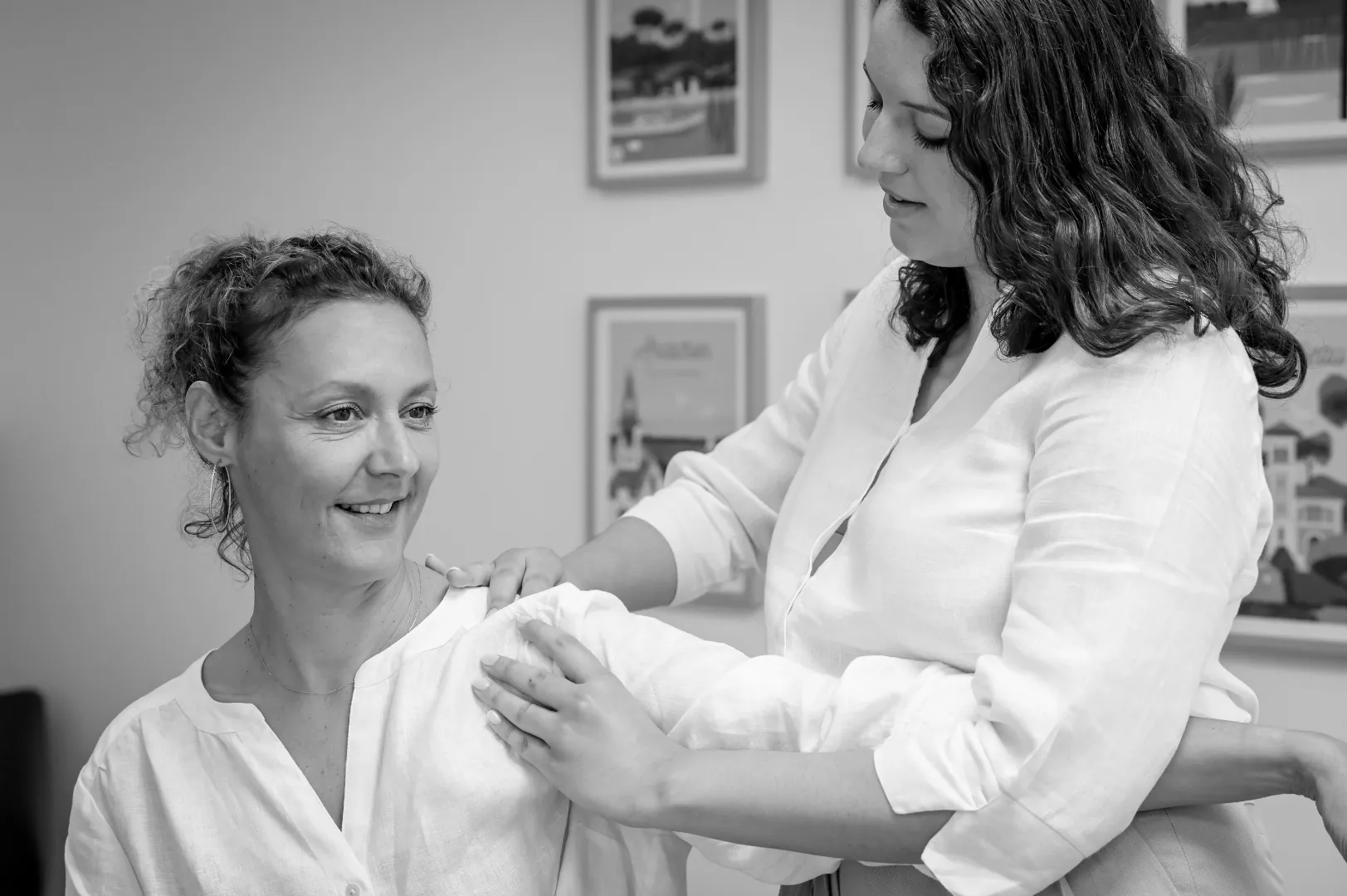 Patiente à Nantes consulte un chiropracteur